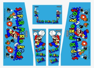Super Mario Bros - Super Mario Bros Pinball Decals #4630433