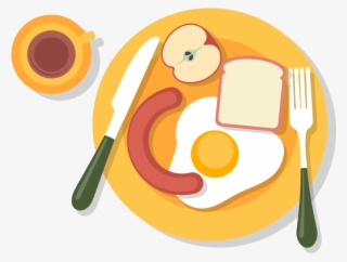 Brunch Vector Flat Food - Breakfast Icon Vector #4631995