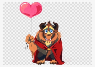 Cute Beast From Beauty And The Beast Clipart Belle - Beauty And The Beast Chibi #4633517