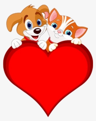 Cat And Dog Clip Art - Clip Art Valentine Dogs #4633862