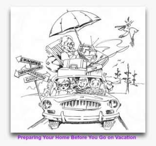 Normal 1530208985 Preparing Your Home Before You Go - Cartoon #4634033