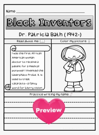 Patricia Bath - Black History Month #4636060