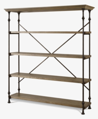 Baker's Rack Png Image - Wall Shelves Metal Farmhouse #4636236