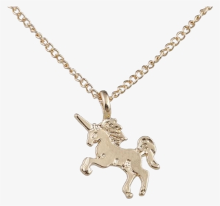Classic Unicorn Pendant Necklace - Cloaccd Fashion Gold&silver Plated Unicorn Pendant #4636399