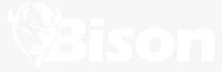 New Bison Rebrand Logo V2 White #4638122