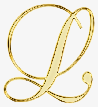 Letter L In Gold #4638131