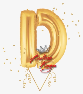 Gold Letter D - Letter D #4638426