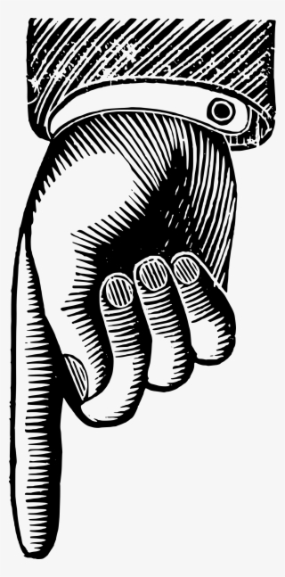 This Free Icons Png Design Of Pointy Finger Down #4639026