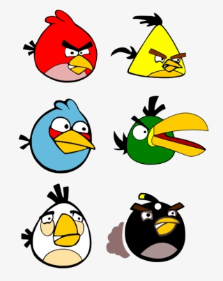 Blue Bird Angry Birds Characters Svg Files - Cartoon Characters Angry Birds #4639143