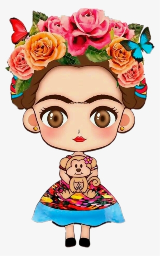 Frida Kahlo Inspired Wallet Clutch Coin Purse Mexican #4639253