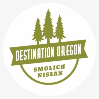 Destination Oregon Smolich Nissan Round - Label #4639299