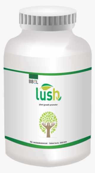 Bbel Lush Is A Dark Brown Liquid Formulation Prepared - Plastic Bottle #4639530