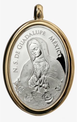 Silver Virgin Mary Medal - Medalla De Juan Pablo Segundo #4639592