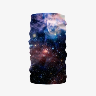 Lush Galaxy Sublimation Neck Warmer Morf Scarf - Rick & Morty Image Photo Cake Topper Sheet Birthday #4639980