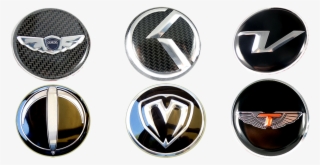 Kia Round Steering Wheel Emblem Overlay, M Round Logo - Steering Wheel #4640497