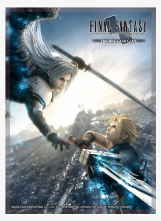 Final Fantasy Tcg Sleeves Ffvii Adventchildren Cloudsephiroth - Final Fantasy Vii Advent Children #4640713