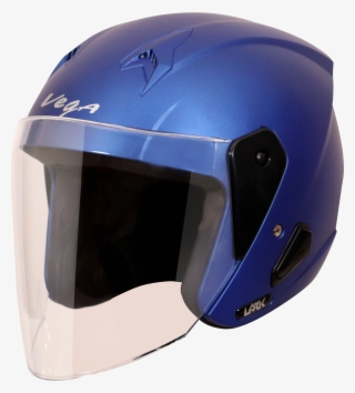 Lark Dull Blue Helmet - Blue #4641274