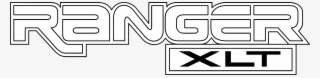 Ford Ranger Xlt Logo Png Transparent - Logo Ford Ranger Vector #4642036