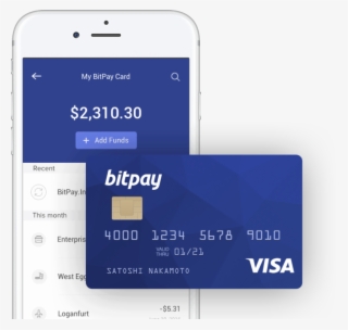 Bitcoin Payments Leader Bitpay Releases Prepaid Visa® - Debit Card Bitcoin 2018 #4643966