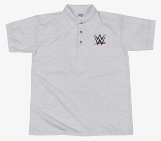 Wwe Logo Embroidered Polo Shirt - Wwe Network #4644086