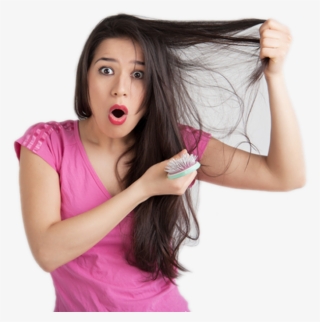 Confused About Why You Can't Seem To Get Your Hair - Hair Fall Png Transparent #4644803
