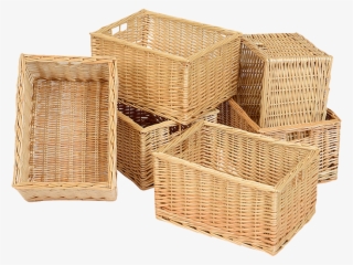Kebrico Wicker Basket - Deep (pack Of 6) #4645041