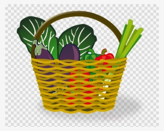 Download Vector Basket Png Clipart Basket Clip Art - Vegetables Clipart Transparent #4645105
