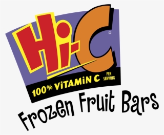 Hi C Frozen Fruit Bars Logo Png Transparent Amp Svg - Hi C Juice #4645429