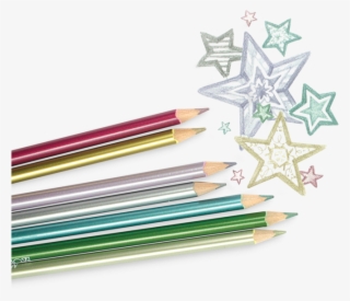 Modern Metallic Colored Pencils - Colored Pencil #4646482