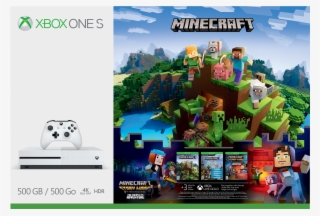 Xbox One S Minecraft Complete Adventure Bundle 500gb - Xbox One S 1tb Minecraft Limited Edition Console Bundle #4648288