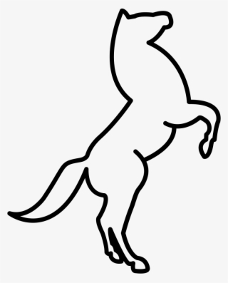 Vector Free Download Png For Free - Draw A Horse Standing Up Step By Step #4649724