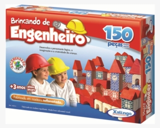 Jogo Brincando De Engenheiro 150 Peças Xalingo - Brincando De Engenheiro - 150 Peças - Xalingo #4655388