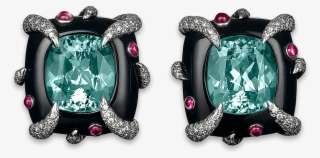 Tiffany & Co - Emerald Diamond And Onyx Earrings #4656852