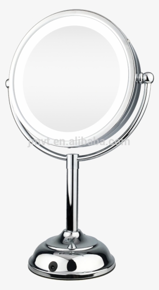 10x Magnifying Metal Makeup Mirror Led Lighted Table - Espelho Redondo De Maquiagem #4657591