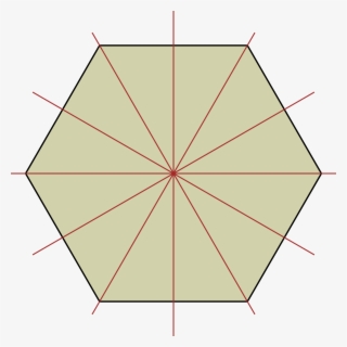 New Svg Image - Hexagon Lines Of Reflection #4658439