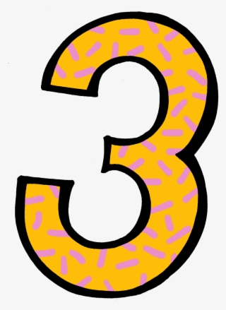 3 Clipart - ตัวเลข การ์ตูน Png #4659193 3 Clipart - ตัวเลข การ์ตูน Png #4659193