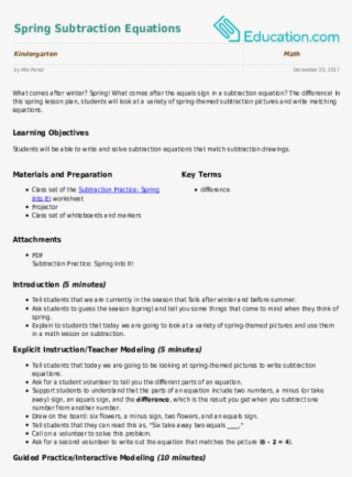 My Body Lesson Plan #4659589