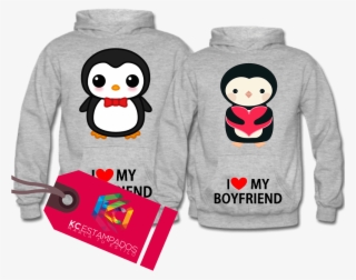 Polerones De Enamorados Love Pingüinos Png Polero Angry - Happy Birthday Hoodie #4659707
