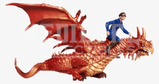 Thunder Dragon With Drake Set - Safari Ltd. Thunder Dragon With Drake #4660054