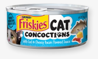 Cat Concoctions With Cod In Cheesy Bacon Flavored Sauce #4660182