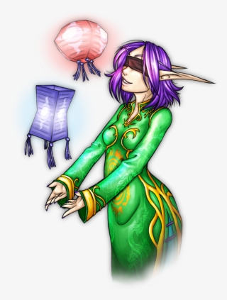 Drawn Lunar Warcraft Character - Clip Art #4660306