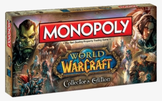 1 Of - Monopoly Board Game, World Of Warcraft Collectors Edition #4660532