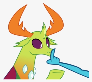 Frownfactory, Changedling, Changeling, Dragon, Horn - Cartoon #4660590