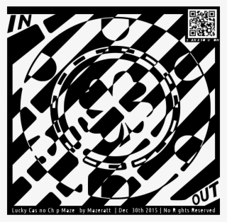 This Free Icons Png Design Of Lucky Casino Chip Maze #4661042