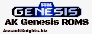 Welcome To The Sega Genesis Rom Page - Sega #4661448