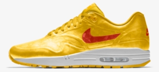 Nike Air Max 1 Hyp Id Tour Yellow/university Red/white - Nike Air Max 1 Hyp #4661990