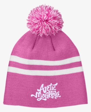 Arctic Monkeys Tt122 Team 365 Striped Pom Beanie - Let's Get Weird Tt122 Team 365 Striped Pom Beanie #4662636