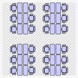 Download Office Seating Plan Template Clipart Table - Office Seat Layout Png #4665283