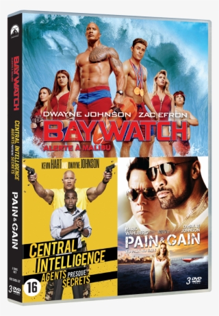 Rock Comedy Box 3d - Universal Pictures Central Intelligence Dvd #4665589