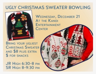 2016 Postcard Christmas Bowling - Adult Christmas Icon Sweater - Adult Extra Large #4665803